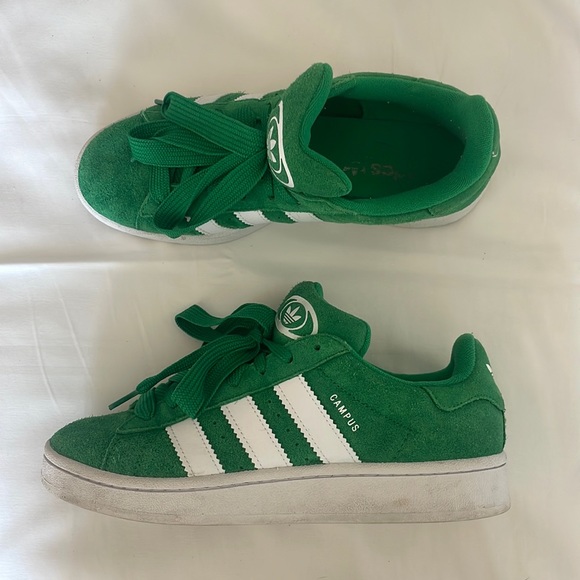 adidas Shoes - adidas Green and White Women's Shoes
